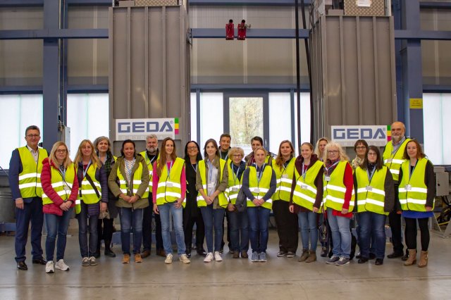 Betreibsbesichtigung GEDA Bild
